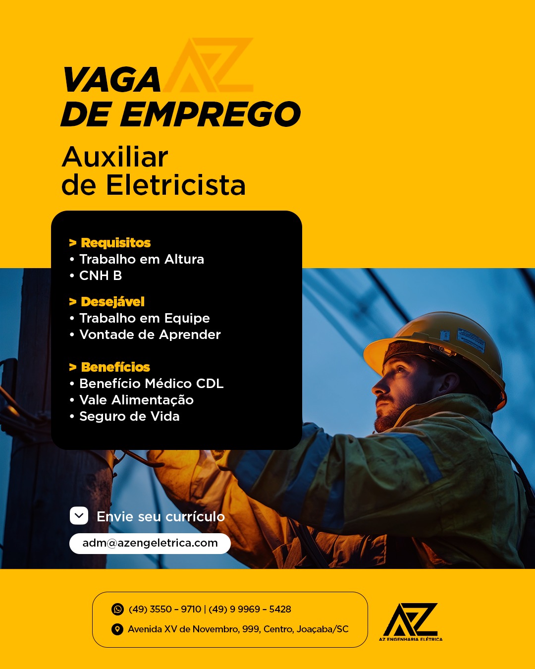 Auxiliar de eletricista