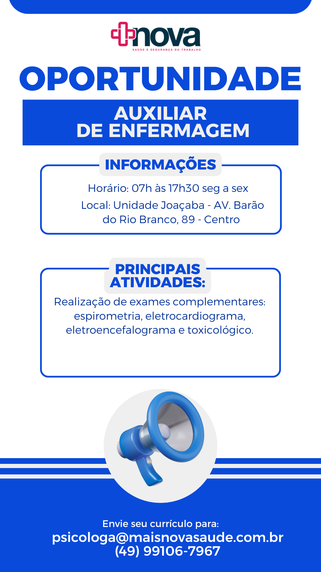 AUXILIAR DE ENFERMAGEM
