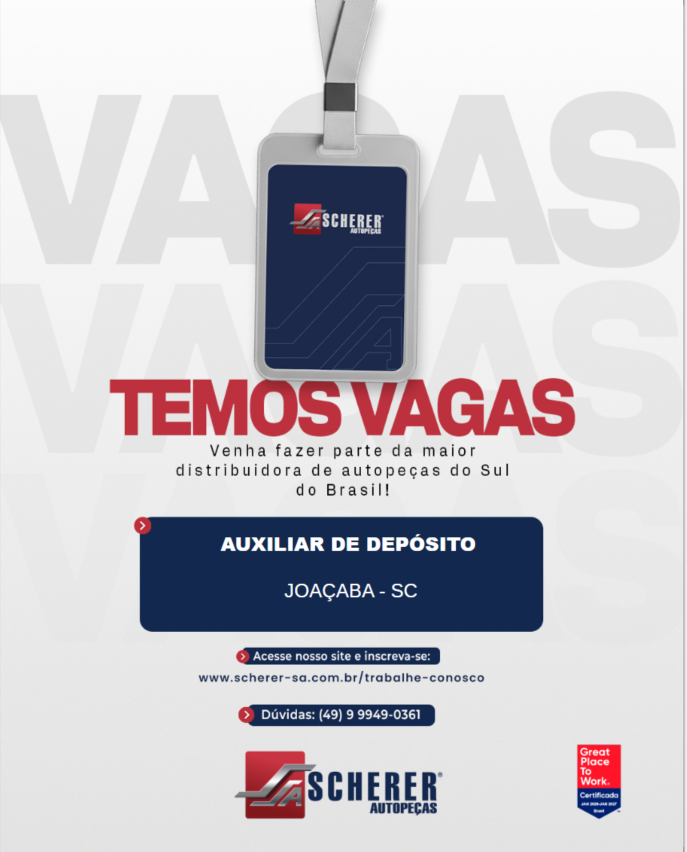 Auxiliar de Depósito