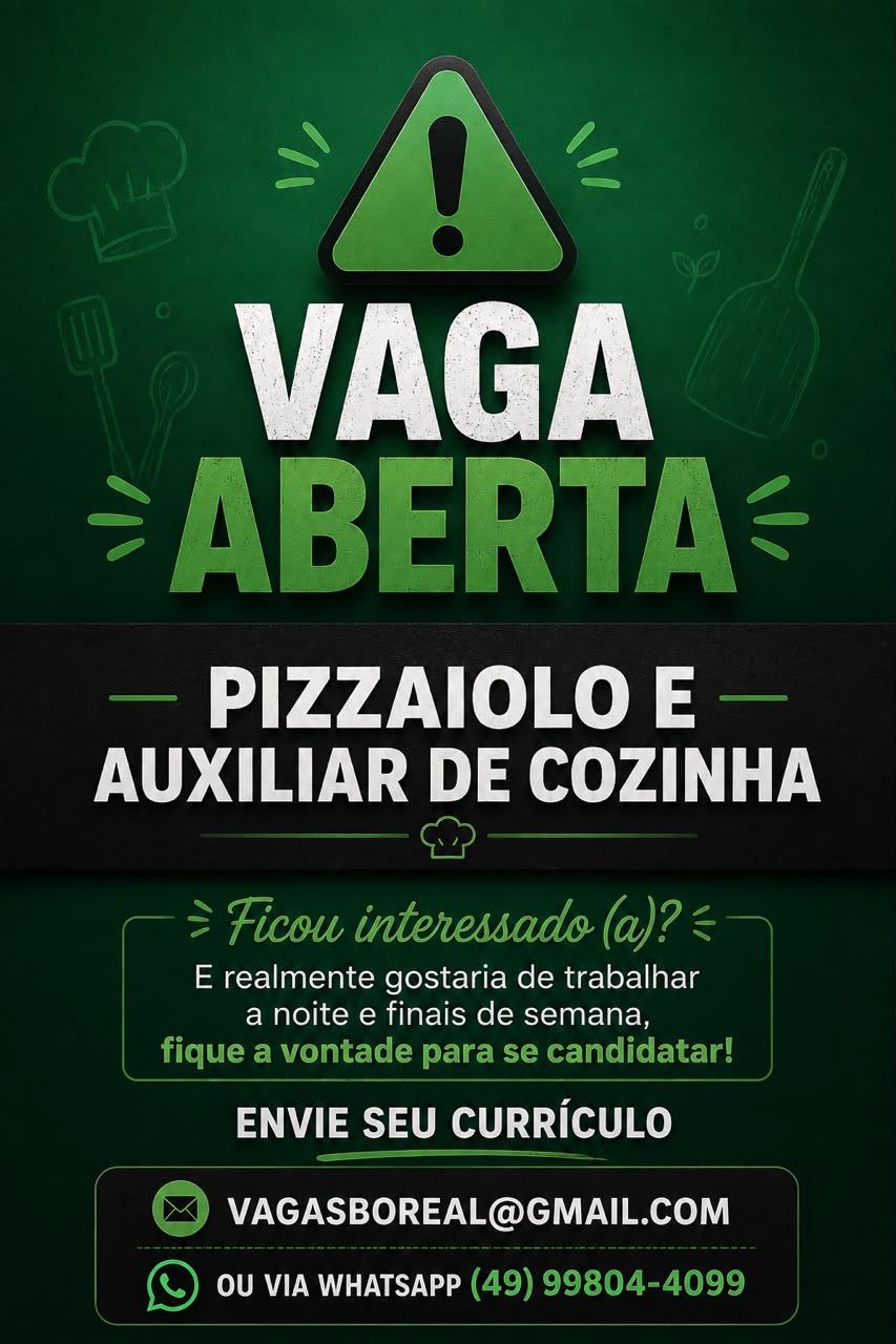 Auxiliar de Cozinha