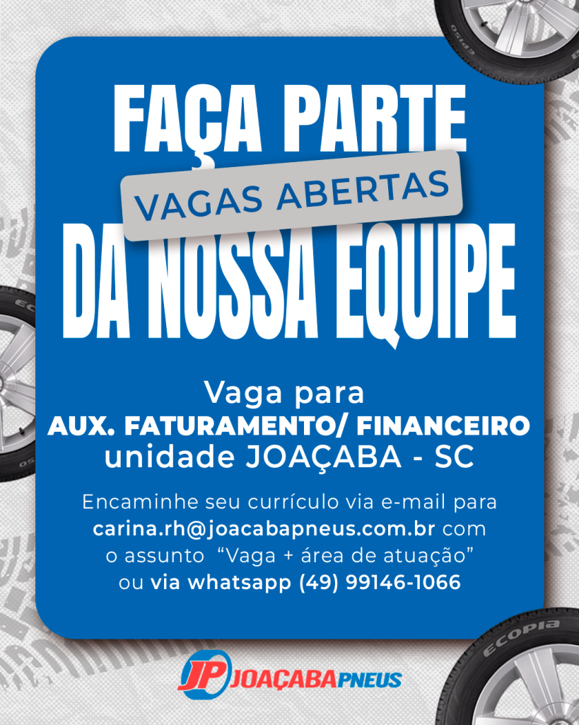 Auxiliar de Faturamento e Financeiro