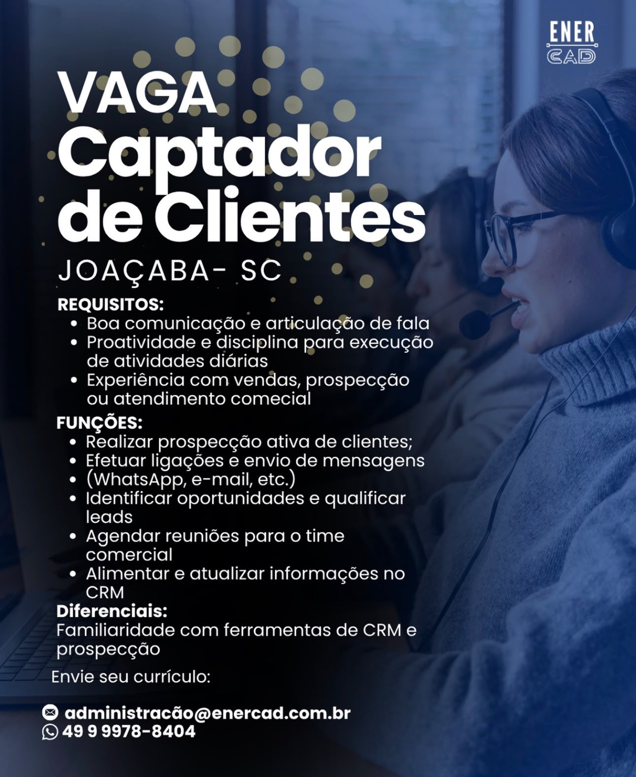 Captador de Clientes