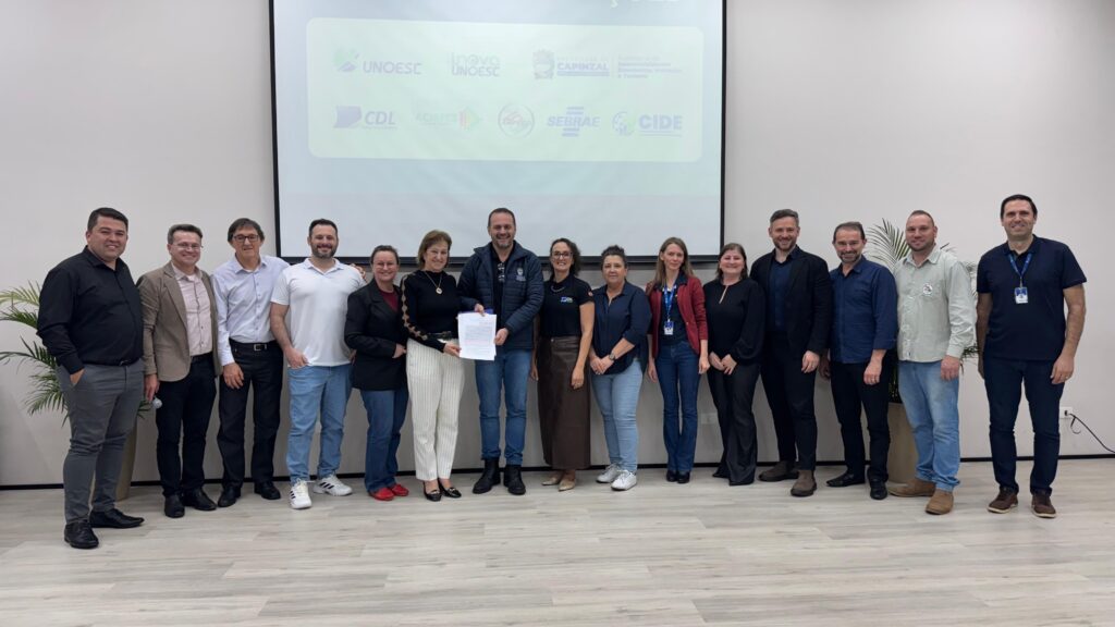 Sebrae/SC assina pacto de inovação com Capinzal para impulsionar ecossistema de negócios