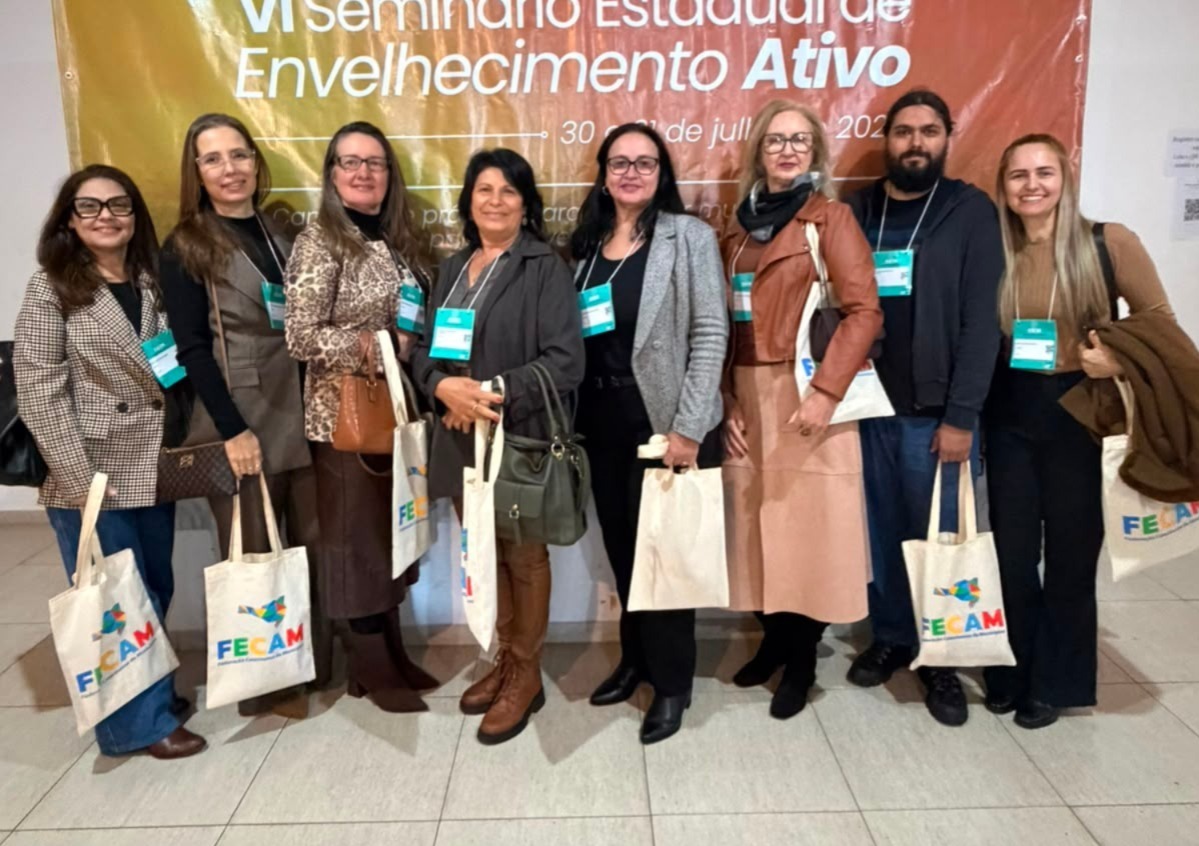 Joaçaba divulga políticas para idosos durante Seminário Estadual