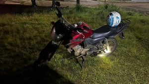 Motociclista de 39 anos morre após sofrer queda no Centro de Ponte Serrada