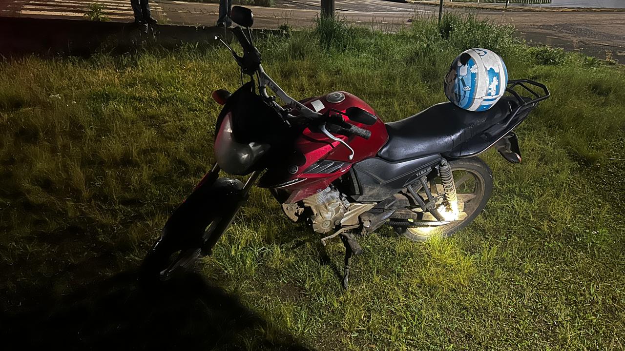 Motociclista de 39 anos morre após sofrer queda no Centro de Ponte Serrada