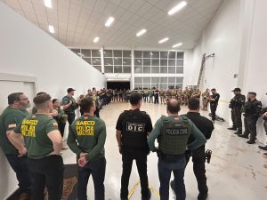 Operação cumpre 39 ordens judiciais contra organização criminosa no Oeste