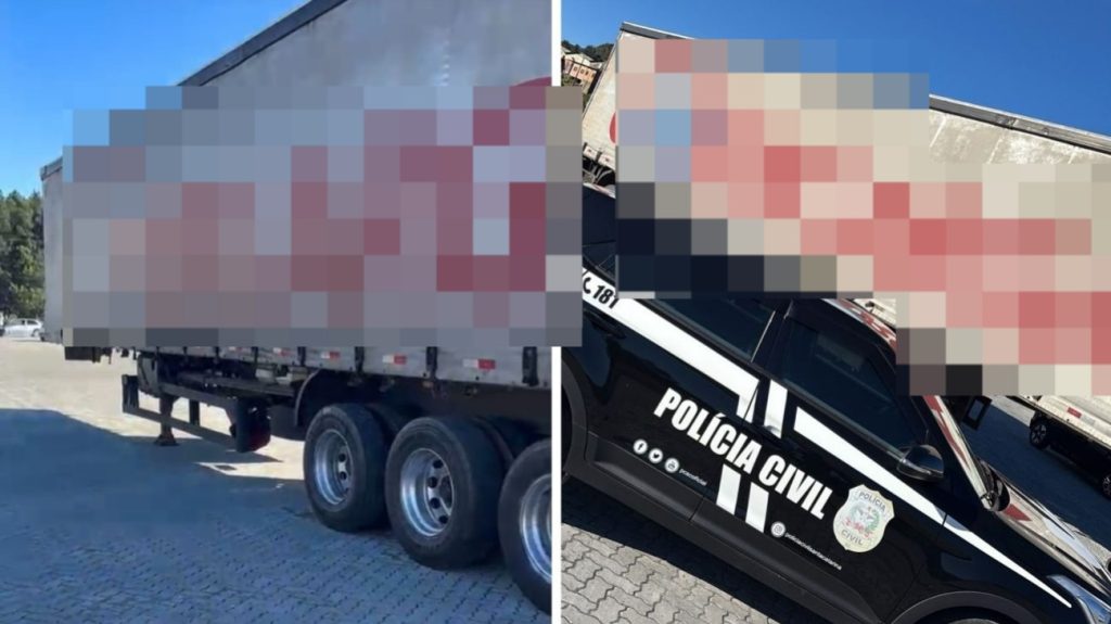 Carreta de transportadora do Oeste é alvo de roubo milionário em SC