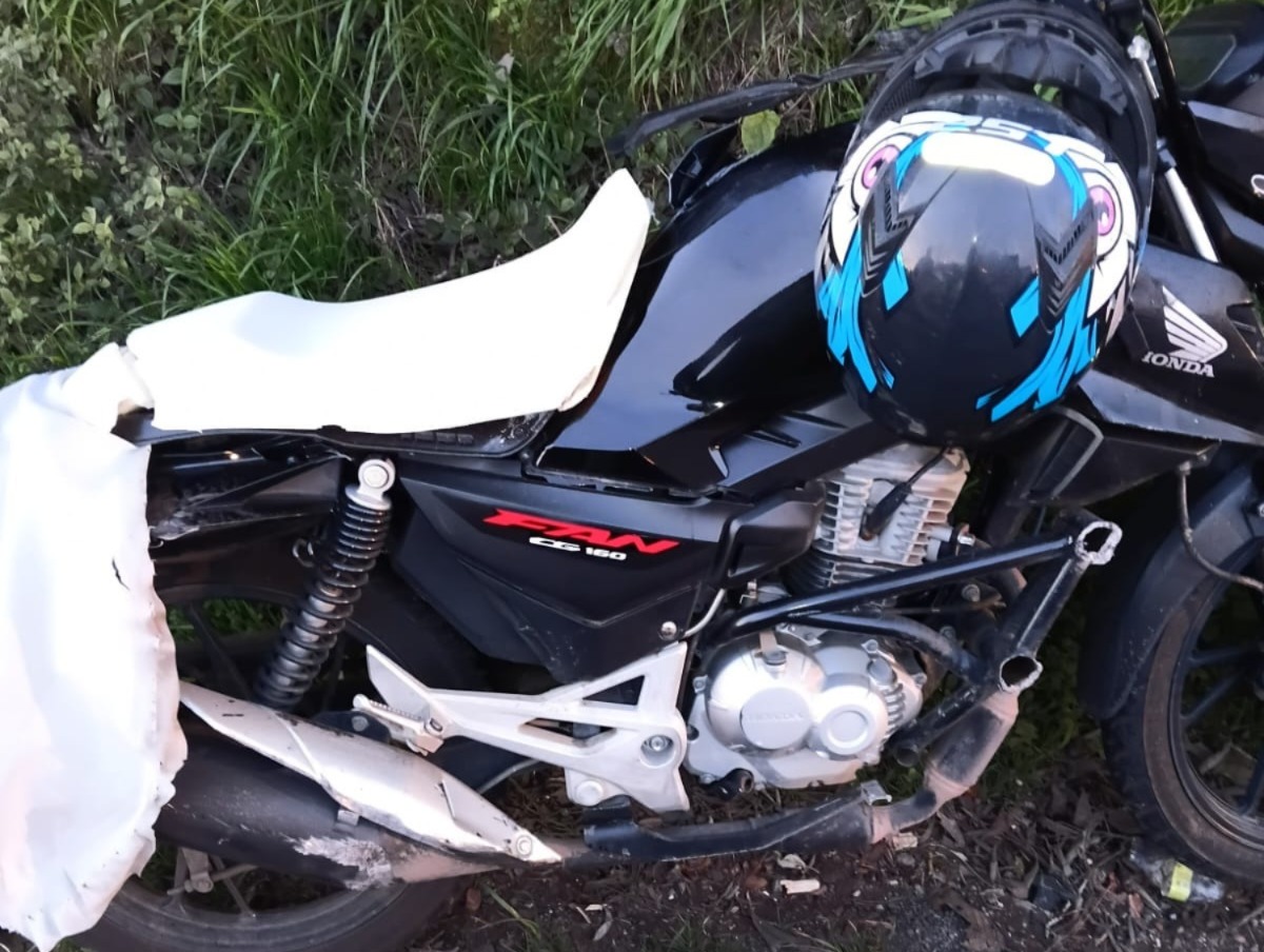 Motociclista fica gravemente ferido após colisão frontal na BR-470, em Curitibanos