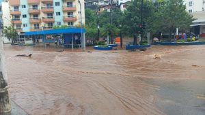 Fortes chuvas provocam transbordo do Rio Capinzal e mobilizam a Defesa Civil na região