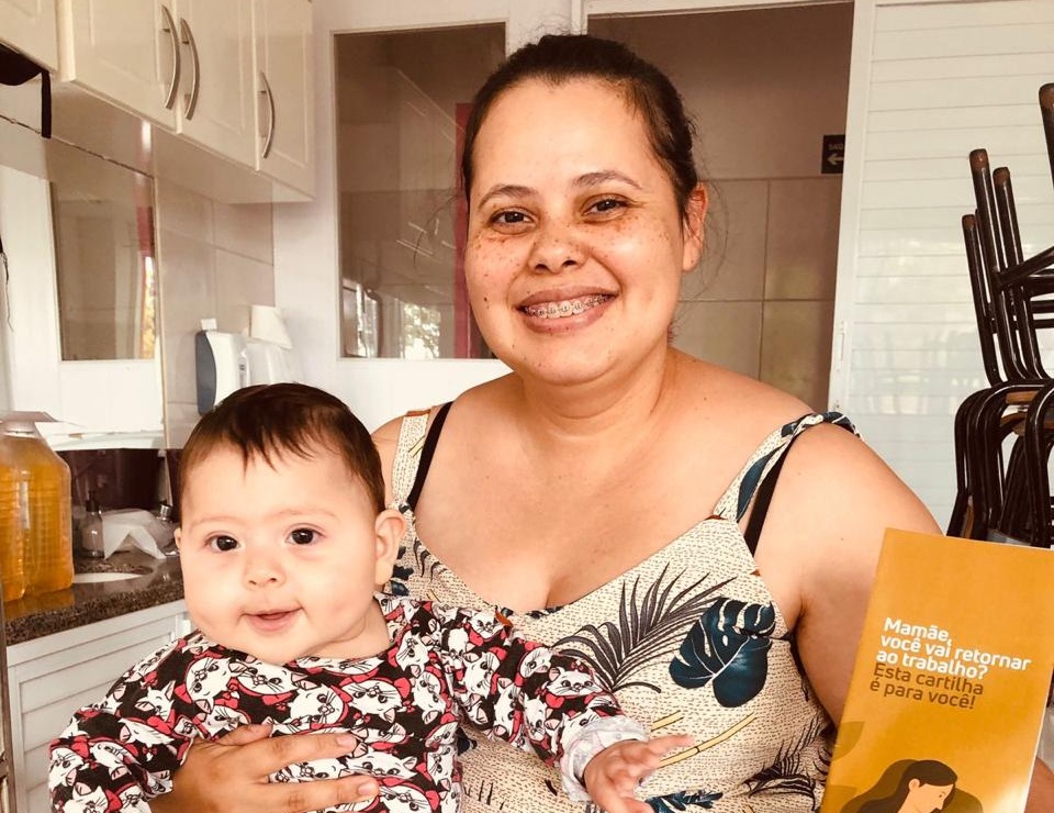 Agosto Dourado: Campanha do aleitamento materno é desenvolvido em Joaçaba