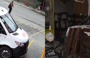 Homem morre queimado após invadir restaurante procurando a ex em SC