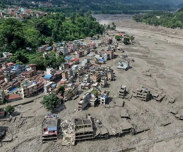 Fotos: Veja o que se sabe sobre enchente que causou destruição no Nepal