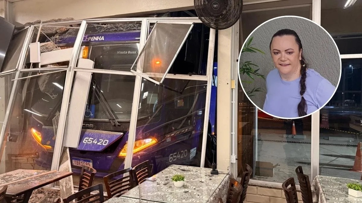Gerente de restaurante morre após ônibus invadir estabelecimento em rodovia de SC