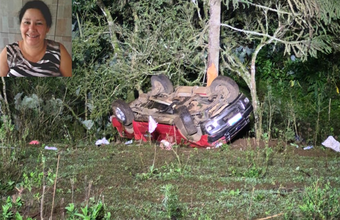 Queda em barranco deixa mulher morta e homem gravemente ferido em Concórdia