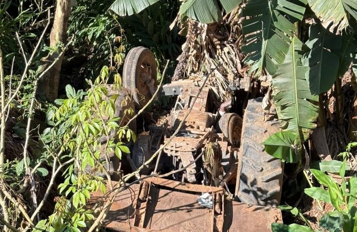 Homem de 26 anos morre após acidente com trator no interior de Concórdia