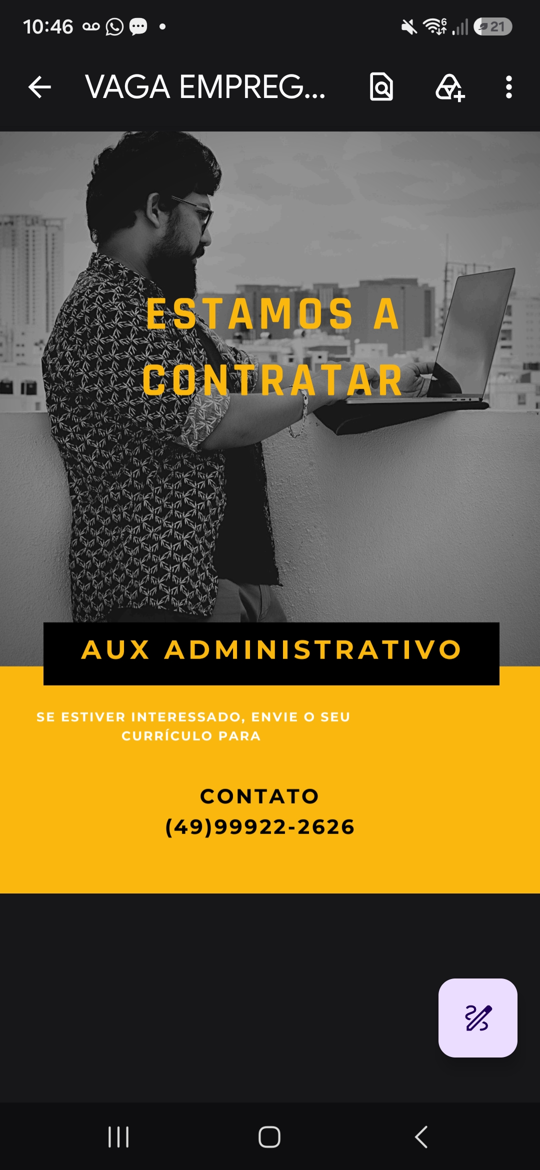 Auxiliar Administrativo