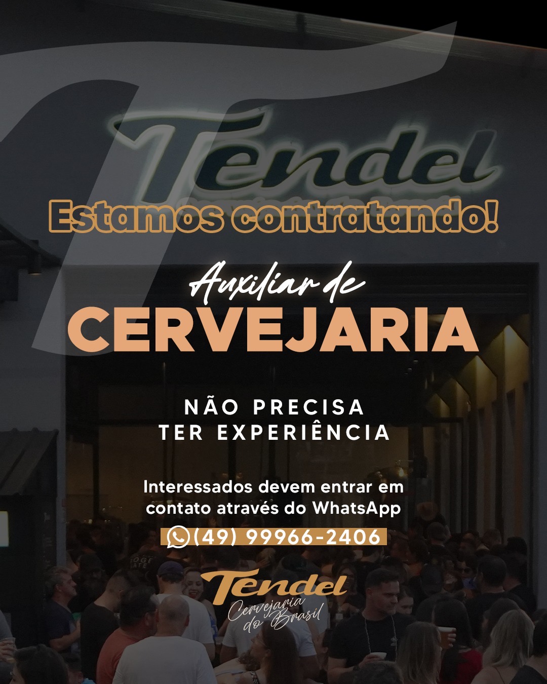 Auxiliar de cervejaria