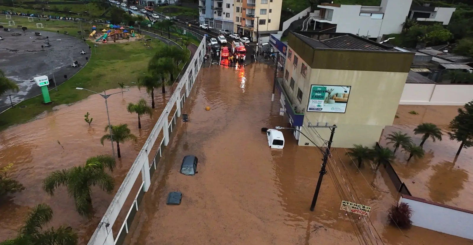 Chuvas intensas: sete municípios de SC decretam situação de emergência