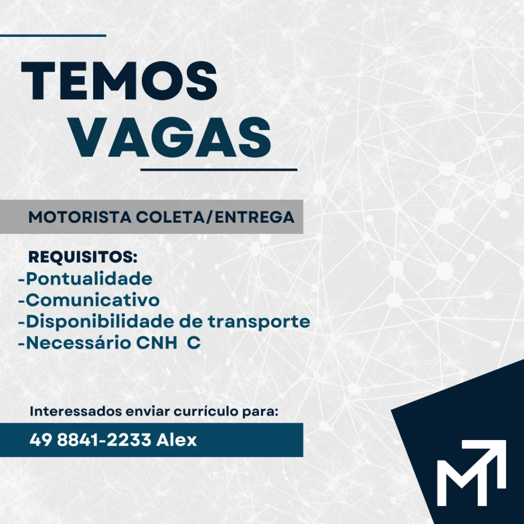 MOTORISTA CATEGORIA C