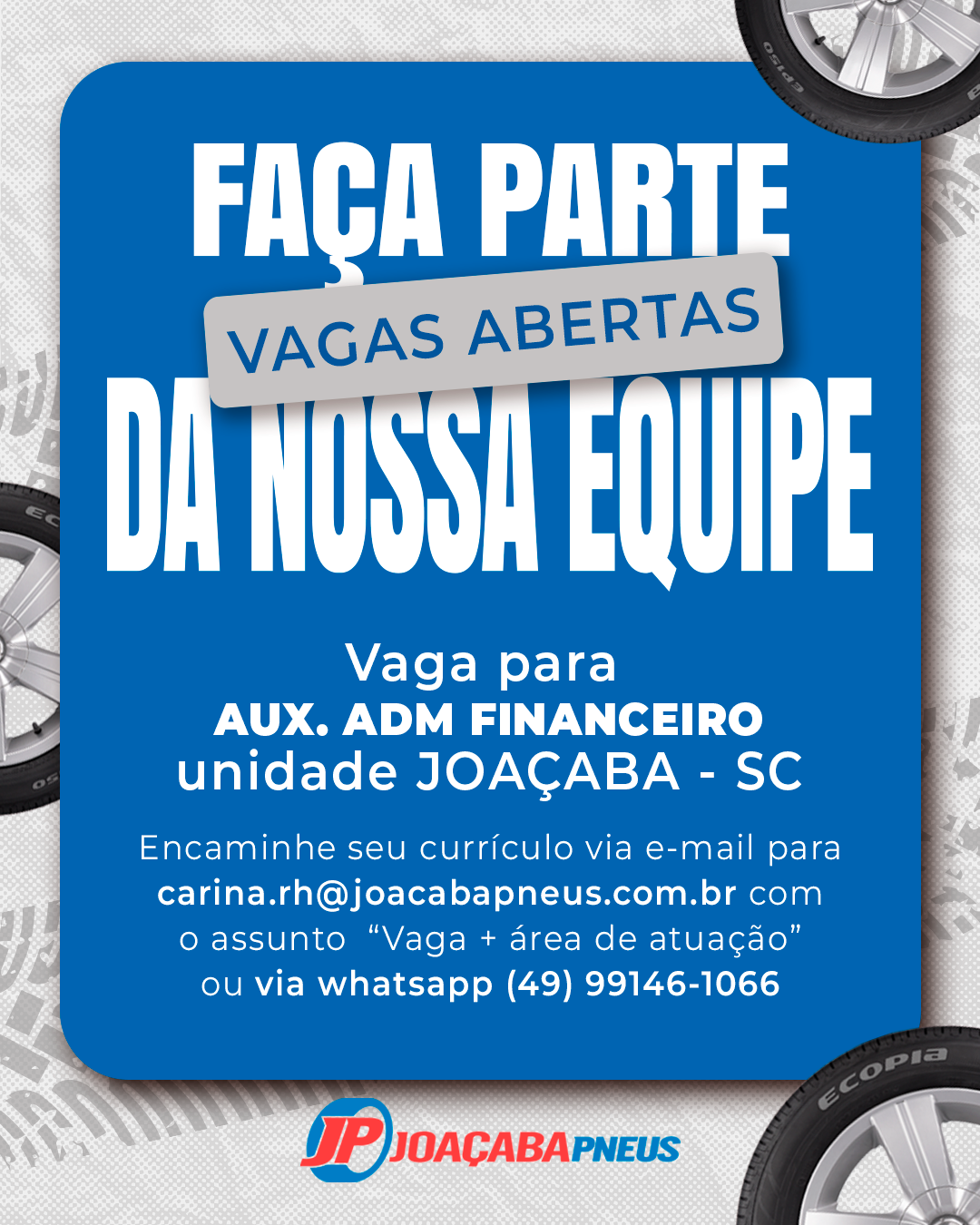 Auxiliar Administrativo Financeiro