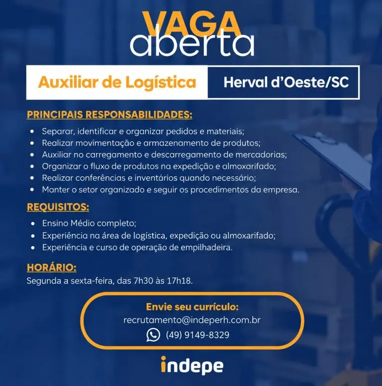 Auxiliar de Logística