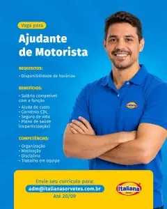 AJUDANTE DE MOTORISTA