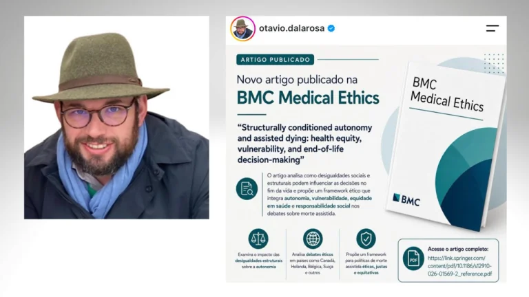 Pesquisador da região ganha destaque internacional com artigo publicado em prestigiada revista de Bioética