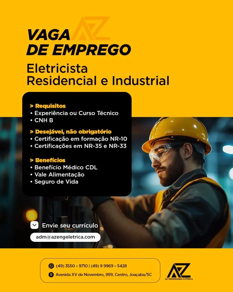 ELETRICISTA RESIDENCIAL E INDUSTRIAL
