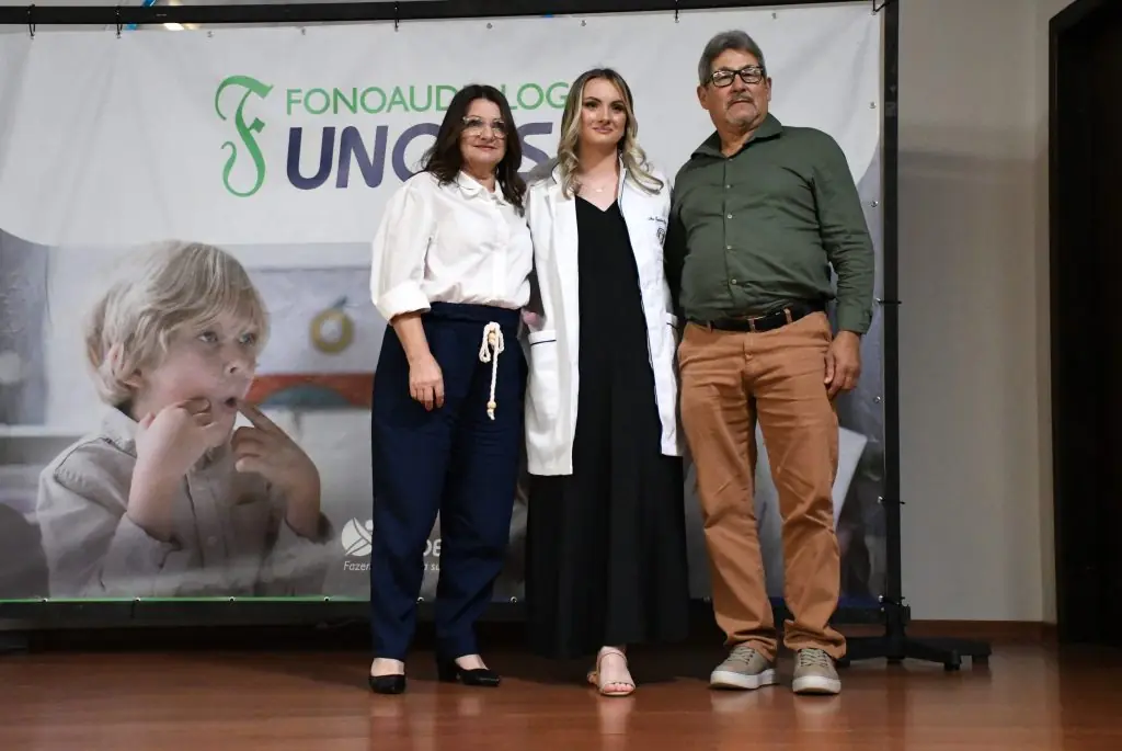 2ª Cerimônia do Jaleco do curso de Fonoaudiologia da Unoesc Joaçaba