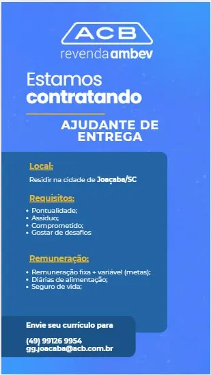 Ajudante de Entrega