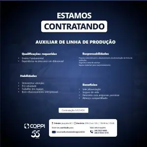 Auxiliar de Linha de Produção
