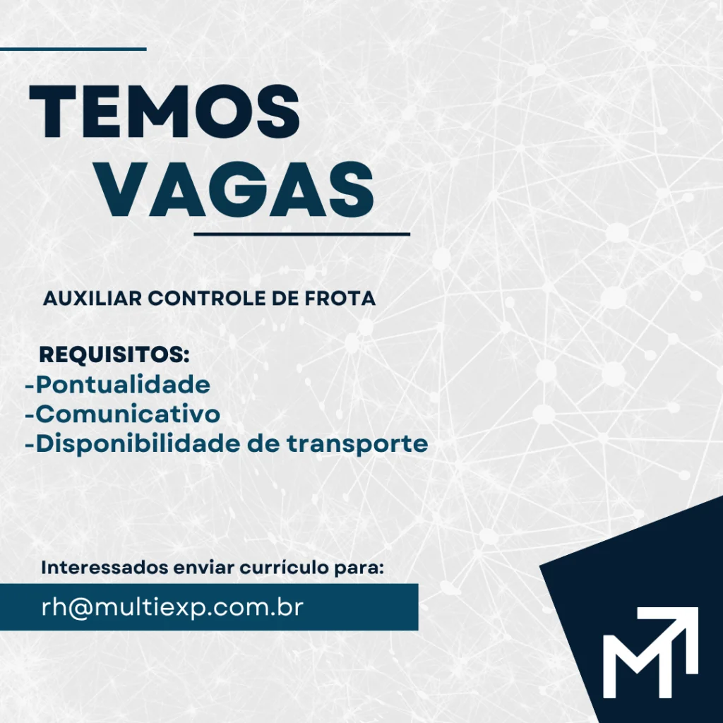 Auxiliar Controle de Frota