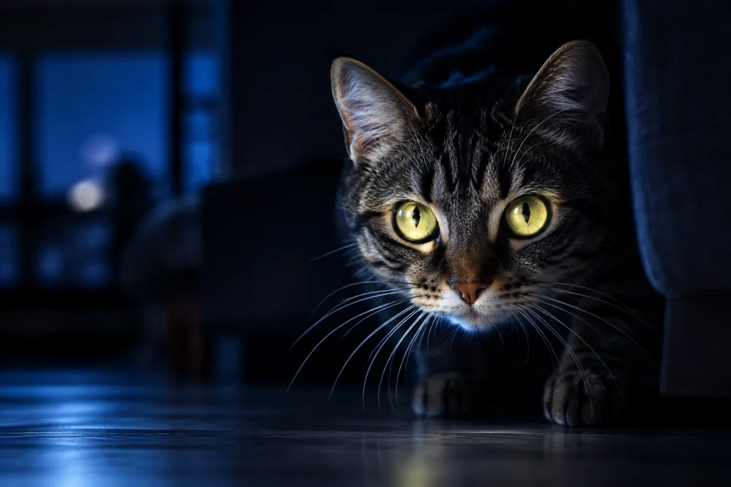 Visão felina: por que gatos enxergam bem no escuro