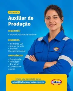 AUXILIAR DE PRODUÇÃO