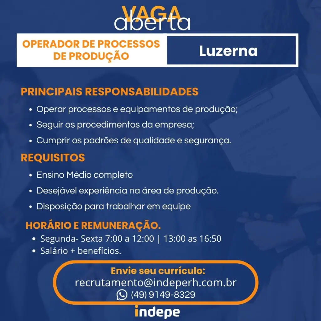 Operador de Produção