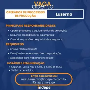 Operador de Produção