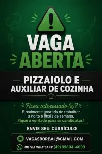 Auxiliar de Cozinha