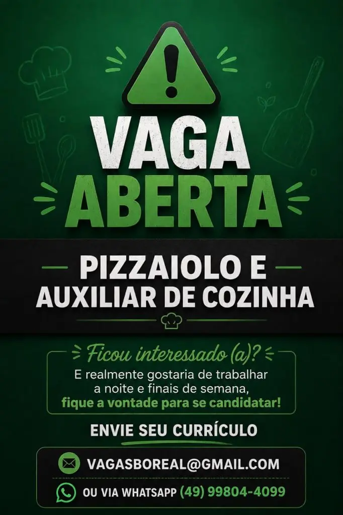 Auxiliar de Cozinha