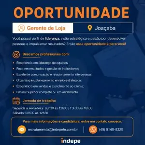 Gerente de Loja