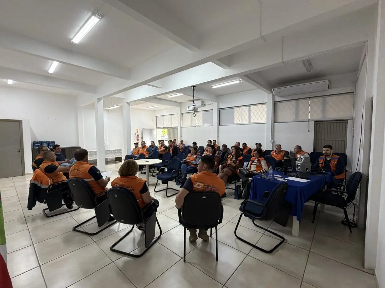 Joaçaba recebe visita técnica e reunião do Colegiado Estadual de Defesa Civil da FECAM