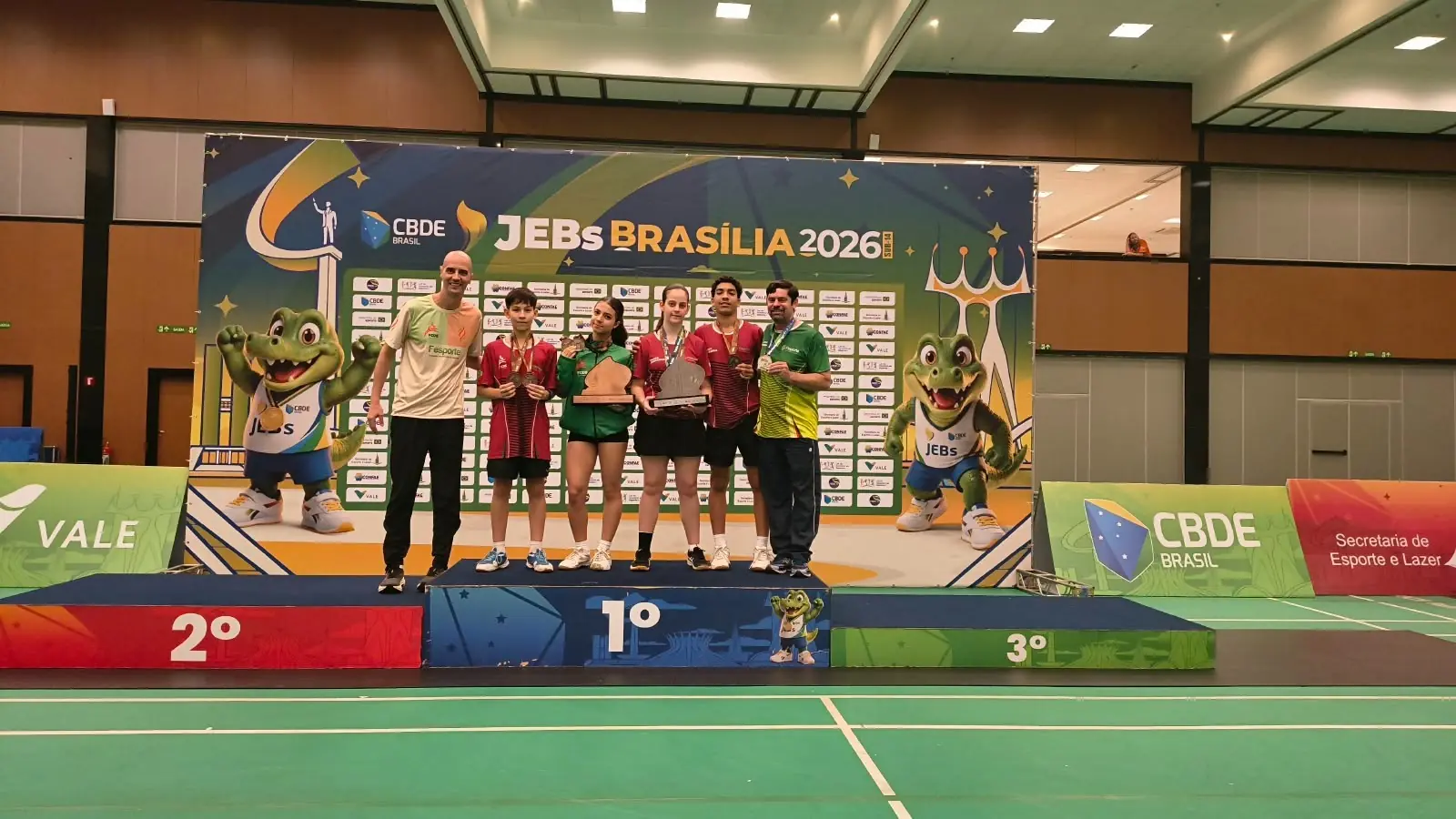 Estudantes de Joaçaba conquistam medalhas nos Jogos Escolares Brasileiros 2026