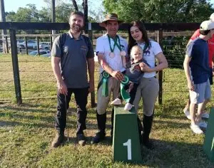 Família hervalense é destaque no hipismo durante a Expomerco Chapecó 2026