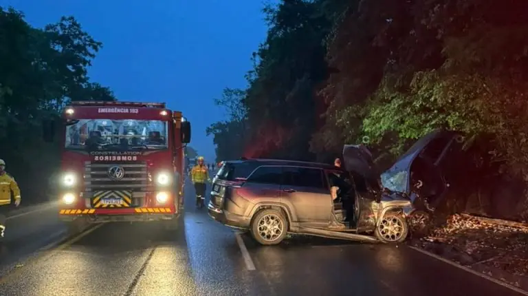 Colisão frontal deixa dois mortos em Nova Erechim