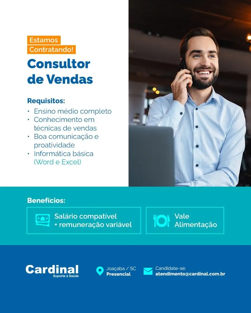 Consultor de Vendas