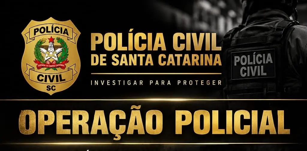 Golpe do Falso Leilão: Polícia Civil de SC cumpre prisões e apura R$ 40 milhões
