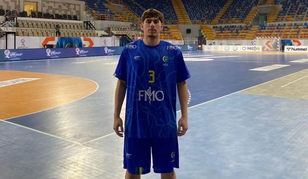 Mais um passo rumo ao topo: Atleta revelado na região é novamente convocado para a Seleção Brasileira de Handebol