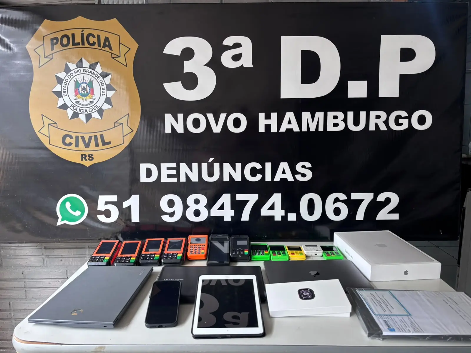 Polícia Civil desarticula esquema de estelionato contra aposentados no Oeste e cumpre mandados no RS
