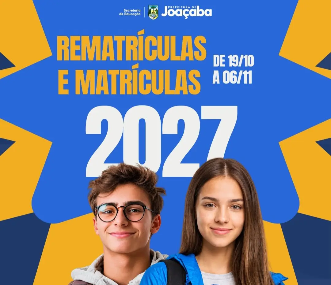 Joaçaba abre período de matrículas e rematrículas para o ano letivo de 2027