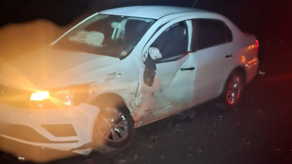 Motorista é preso após acidente em Curitibanos; teste aponta 0,78 mg/l de álcool